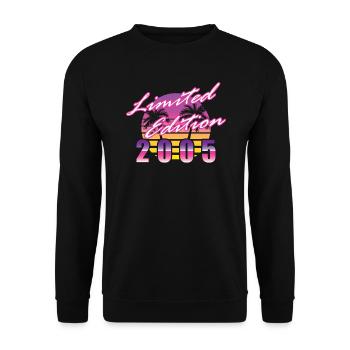 20ème Anniversaire Edition Limitée 2005 - Sweat-shirt Unisexe - noir - Devant - Alina (178cm) & Michal (187cm)