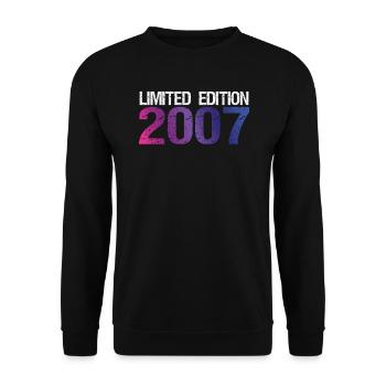 18ème Anniversaire Edition Limitée 2007 - Sweat-shirt Unisexe - noir - Devant - Alina (178cm) & Michal (187cm)