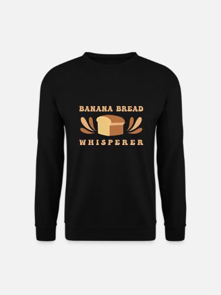 Brot backen Brotbäcker Backen Sauerteig - Unisex Pullover - Schwarz