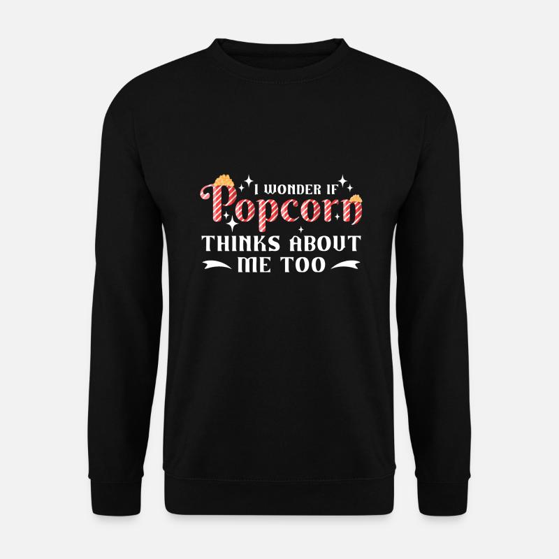 Pop-corn - Sweat-shirt Unisexe - noir