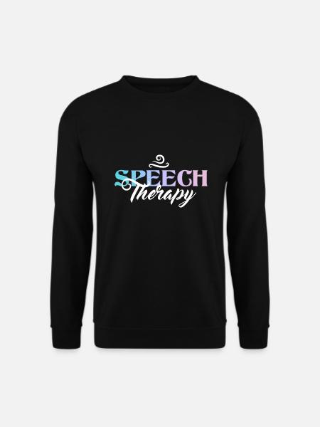 Logopäde Sprachtherapie Sprachtherapeut - Unisex Pullover - Schwarz