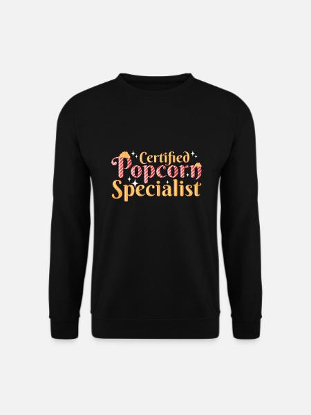 Pop-corn - Sweat-shirt Unisexe - noir