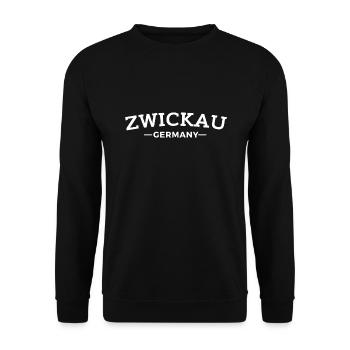 Zwickau Allemagne My Homeland Idée cadeau - Sweat-shirt Unisexe - noir - Devant - Alina (178cm) & Michal (187cm)
