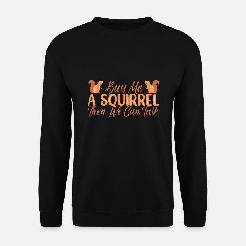 Écureuil - Sweat-shirt Unisexe - noir