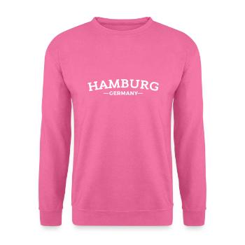 Hambourg Allemagne My Home Idée Cadeau - Sweat-shirt Unisexe - rose - Devant