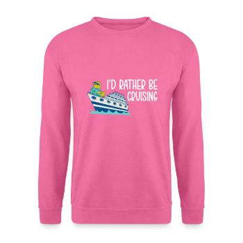 Kreuzfahrt Kreuzfahrtschiff - Unisex Pullover - Pink - Vorne