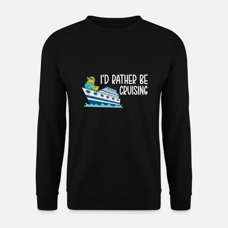 Bateau de croisière - Sweat-shirt Unisexe - noir