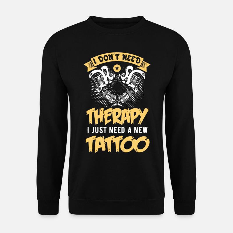 Tattoo Tätowiert - Unisex Pullover - Schwarz