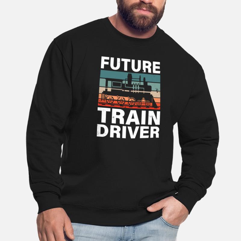 Railroad Train Engineer Future Train Driver Unisex Sweatshirt