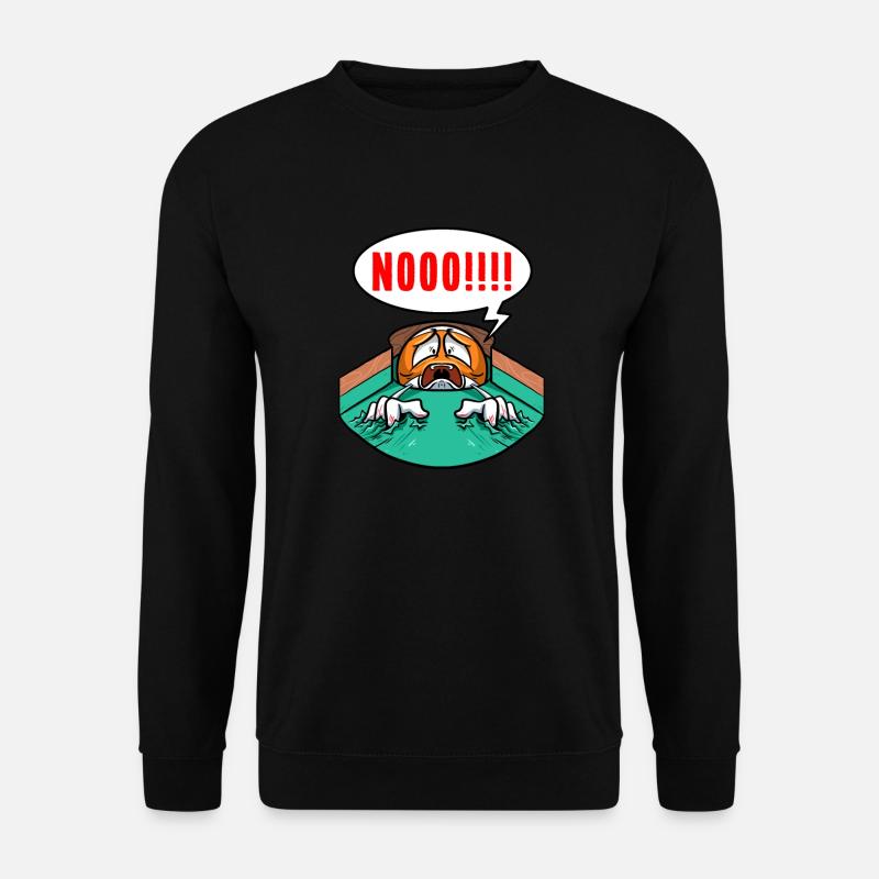 Billiard Player Scratch Billiard - Unisex Sweatshirt - black