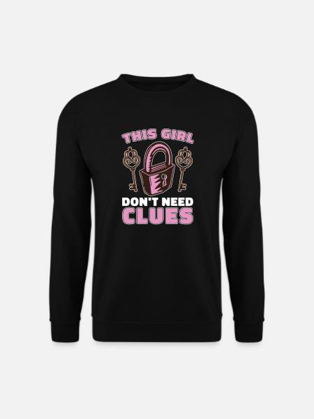 Escape Room Escape Room Lover Escaping - Unisex Sweatshirt - black
