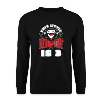 Vampire Birthday 3rd Vampire Birthday Party - Sweat-shirt Unisexe - noir - Devant - Alina (178cm) & Michal (187cm)