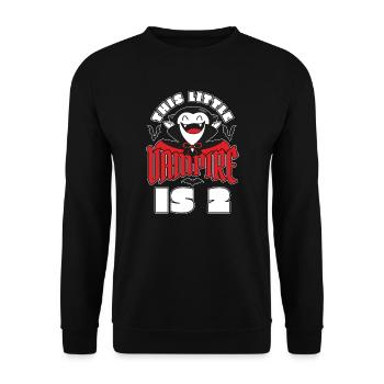 Vampire Birthday 2nd Vampire Birthday Party - Sweat-shirt Unisexe - noir - Devant - Alina (178cm) & Michal (187cm)