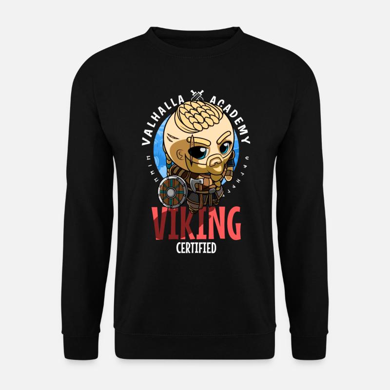 Wikinger-zertifiziert - Krieger - Unisex Pullover - Schwarz