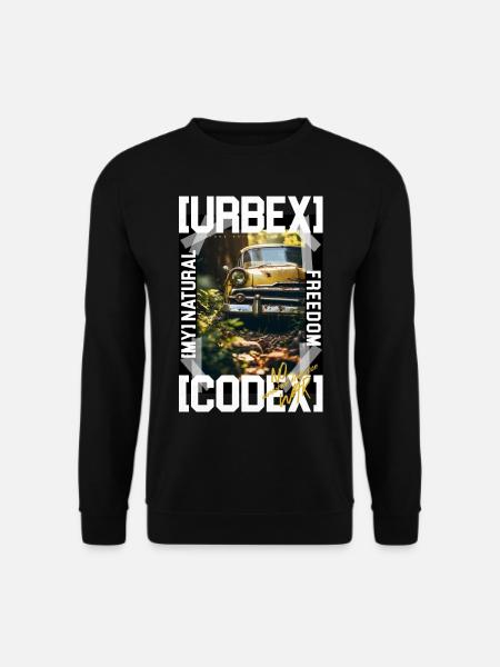 Urbex par ART8NS - Art ON Streetwear - Sweat-shirt Unisexe - noir
