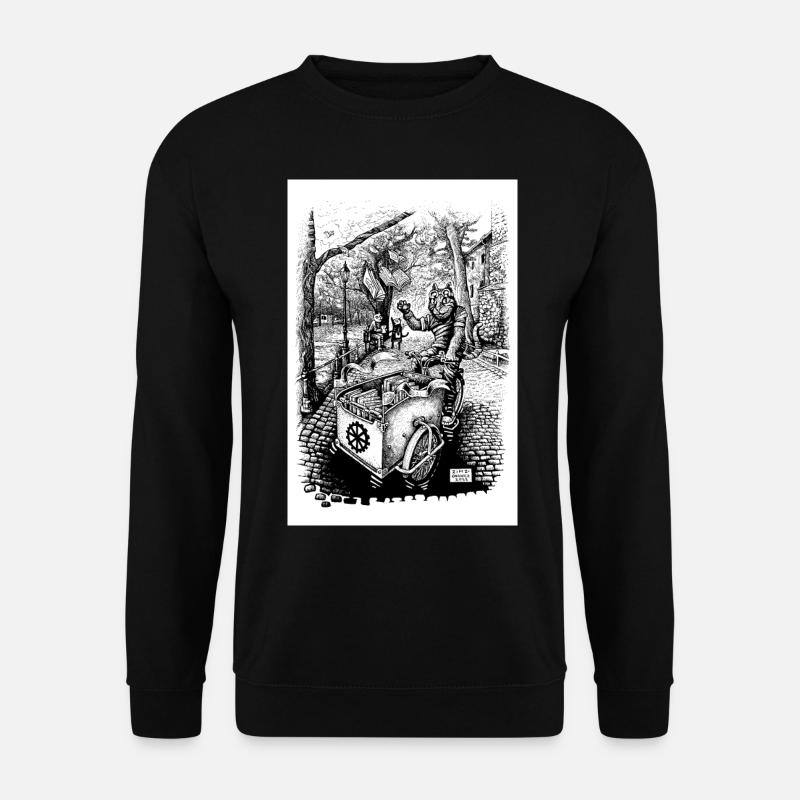 Pendant ce temps à Cracovie [Pologne] - Sweat-shirt Unisexe - noir