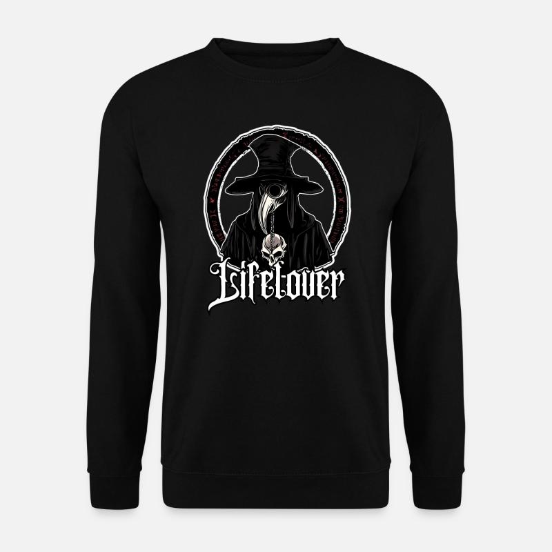 Dr med Lifelover Médecin de la peste - Sweat-shirt Unisexe - noir