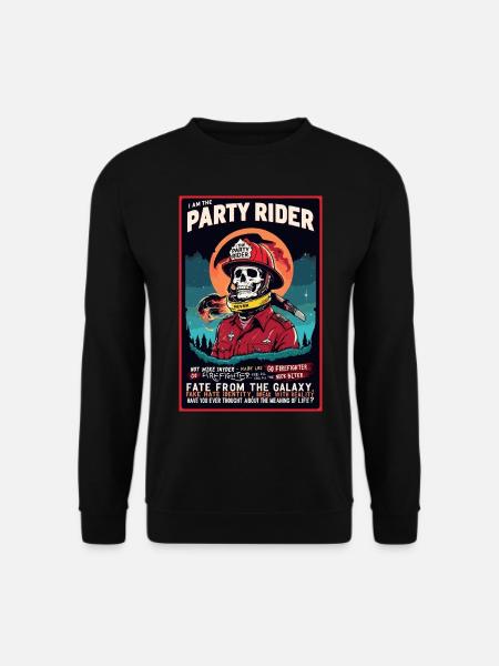 CAVALIER FESTIF - Sweat-shirt Unisexe - noir