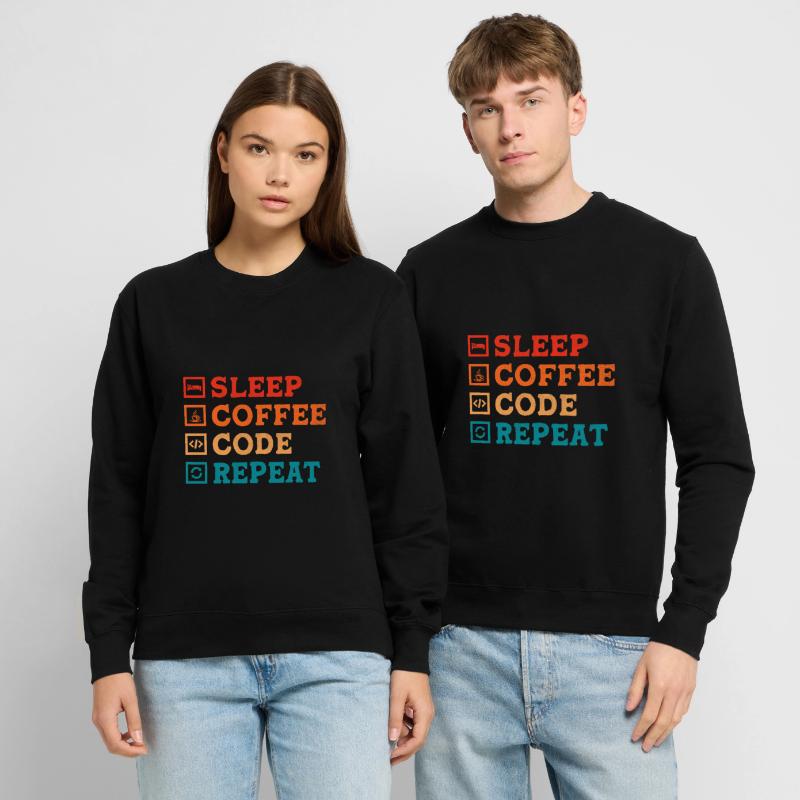Coffee Coding Programmer Coder Developer Nerd Coff Unisex Sweatshirt