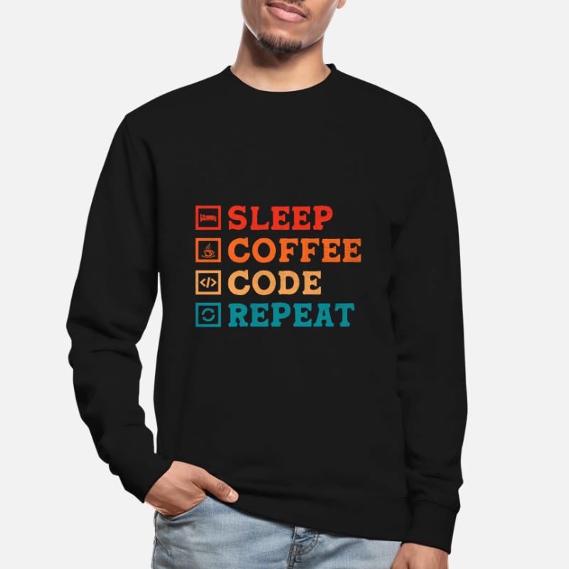 Coffee Coding Programmer Coder Developer Nerd Coff Unisex Sweatshirt