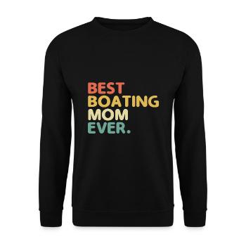 Meilleure maman navigatrice de tous les temps - Sweat-shirt Unisexe - noir - Devant - Alina (178cm) & Michal (187cm)