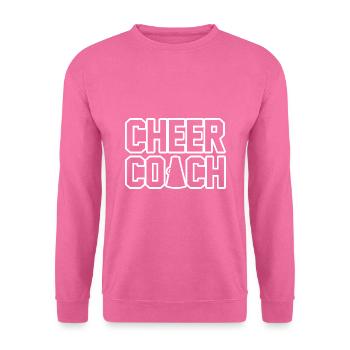 Cheer Coach Cheerleading Cheerleader Cheerdance Gy - Unisex Pullover - Pink - Vorne