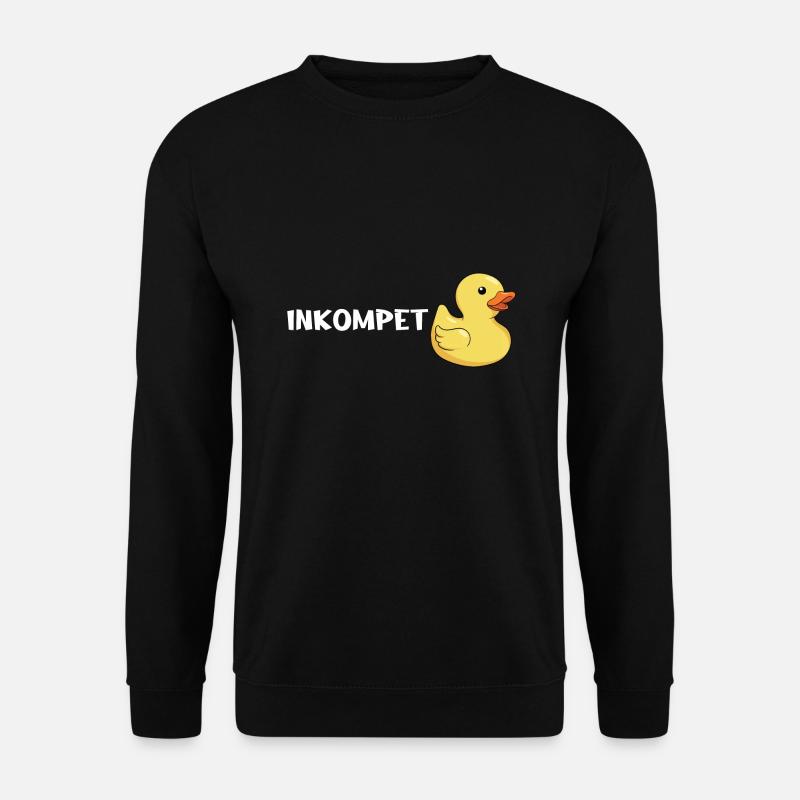 Lustig Ironie Ente Ente Sarkasmus Geschenk - Unisex Pullover - Schwarz