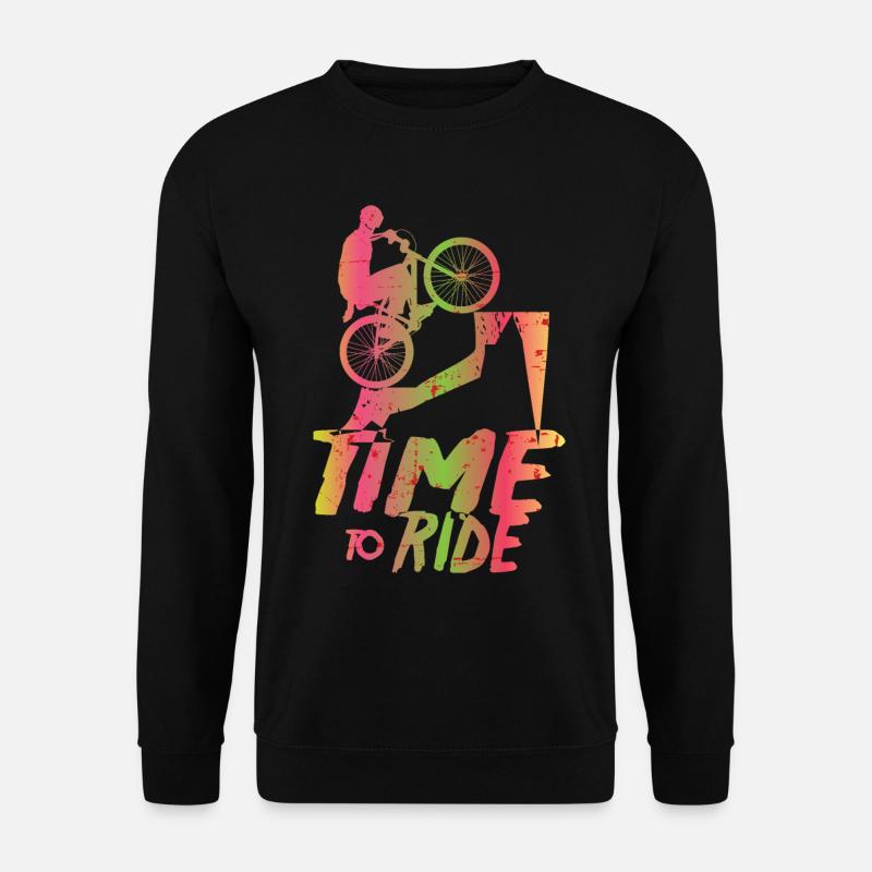 Mountain bikers - Unisex Sweatshirt - black