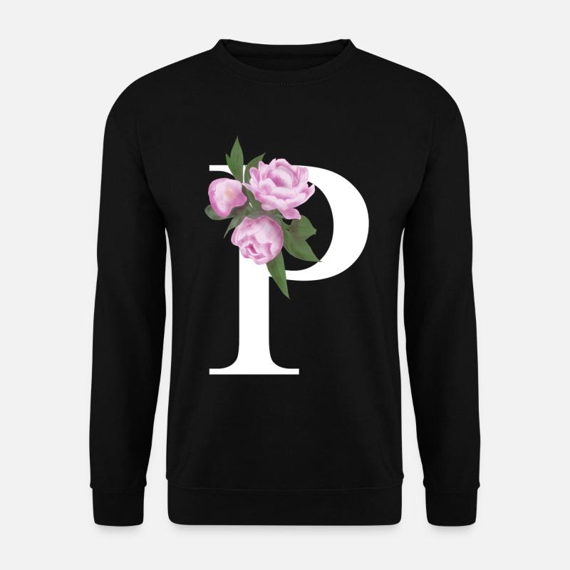 P - Unisex Pullover - Schwarz