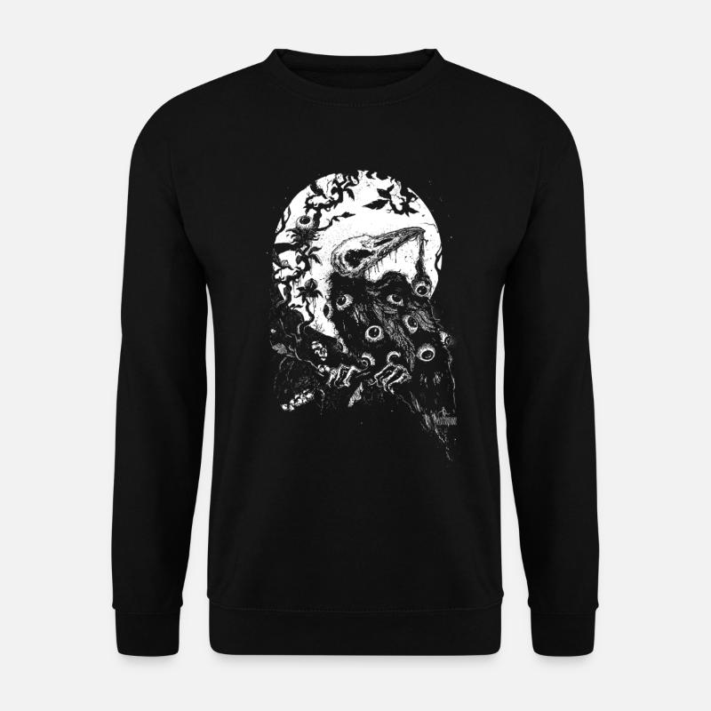 Augen der Nacht - Unisex Pullover - Schwarz