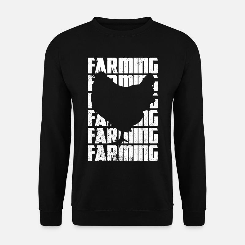 Landwirtschaft - Unisex Pullover - Schwarz