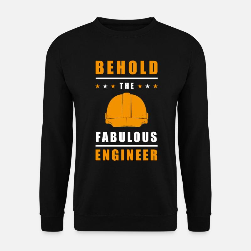 Behold the Fabulous Engineer - Unisex Pullover - Schwarz