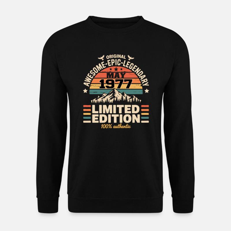 May 1977 - May 1977 - Unisex Sweatshirt - black