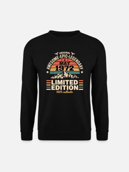 May 1972 - May 1972 - Unisex Sweatshirt - black