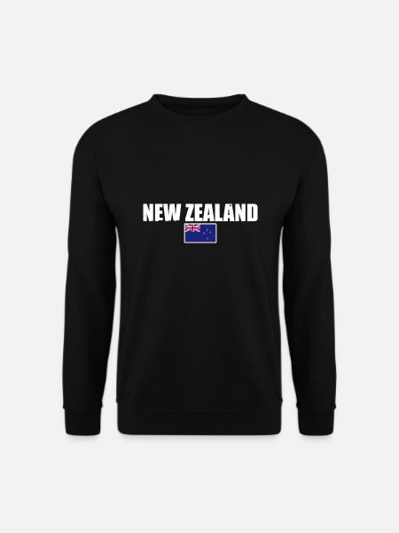 New Zealand Flag New Zealand New Zealand - Unisex Sweatshirt - black