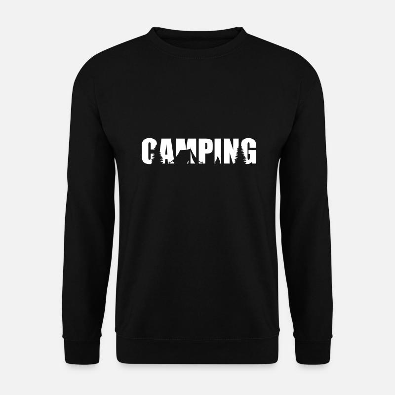 camping - Sweat-shirt Unisexe - noir