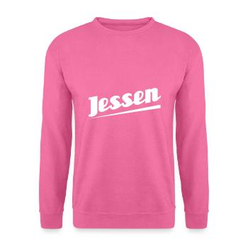 Jessen - Textdesign mit Stadtnamen - Unisex Pullover - Pink - Vorne