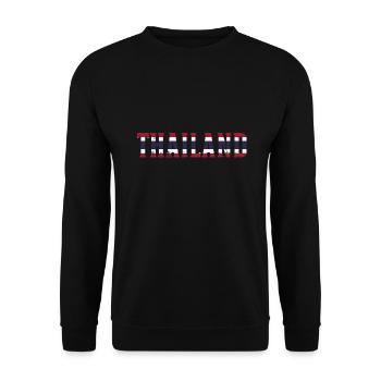 Thailand - Unisex Pullover - Schwarz - Vorne - Alina (178cm) & Michal (187cm)