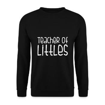 Teacher Of Littles Babysitter Daycare Provider Tea - Unisex Pullover - Schwarz - Vorne - Alina (178cm) & Michal (187cm)