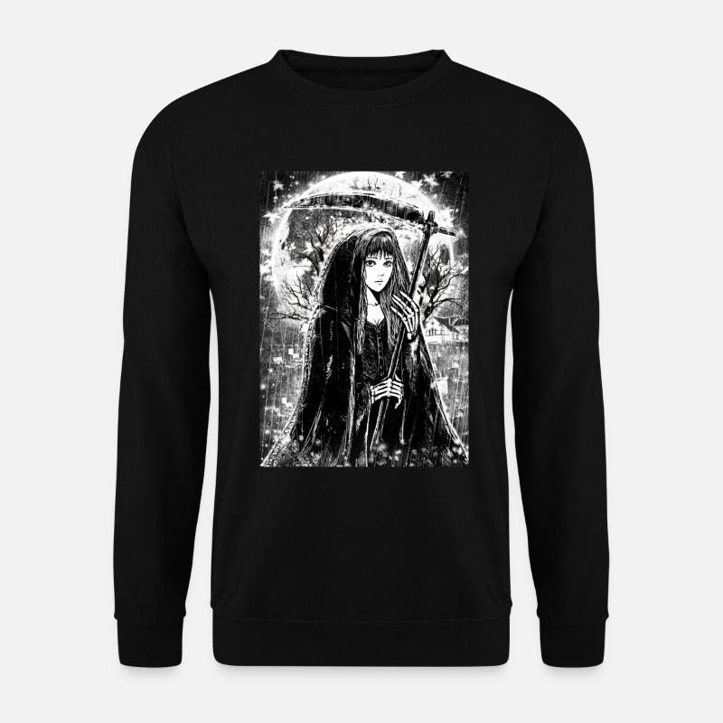Anime Grim Reaper - Unisex Sweatshirt - black