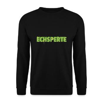 Terraristik Echsperte Terrarium - Unisex Pullover - Schwarz - Vorne - Alina (178cm) & Michal (187cm)