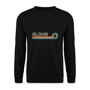 Surfing Clothes Surfing Accessories For Men And - Unisex Sweatshirt - black - Front - Alina (178cm) & Michal (187cm)
