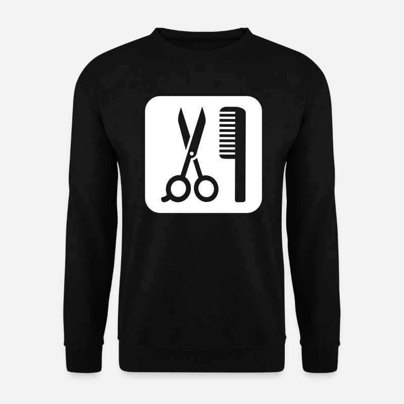 Friseur - Unisex Pullover - Schwarz