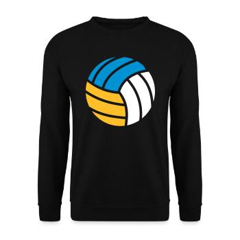 Beach-volley - Sweat-shirt Unisexe - noir - Devant - Alina (178cm) & Michal (187cm)