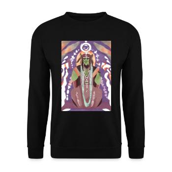 Harmonie avec la nature - Sweat-shirt Unisexe - noir - Devant - Alina (178cm) & Michal (187cm)