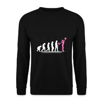 Cheerleading Coach Cheer Coach Cheerleader Cheer T - Unisex Pullover - Schwarz - Vorne - Alina (178cm) & Michal (187cm)