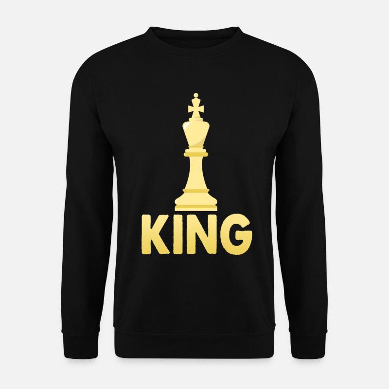 Chess King - Unisex Sweatshirt - black