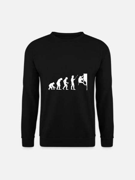 Climbing Evolution Boulderin Mountaineering Boulde - Unisex Pullover - Schwarz
