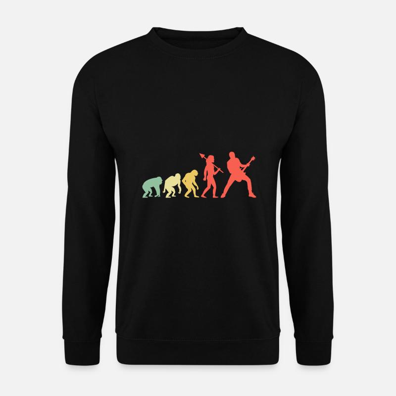 Evolution Bassist Bass Player Musician - Unisex Sweatshirt - black