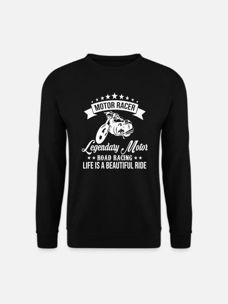 moteur de légende du moteur de course - Sweat-shirt Unisexe - noir